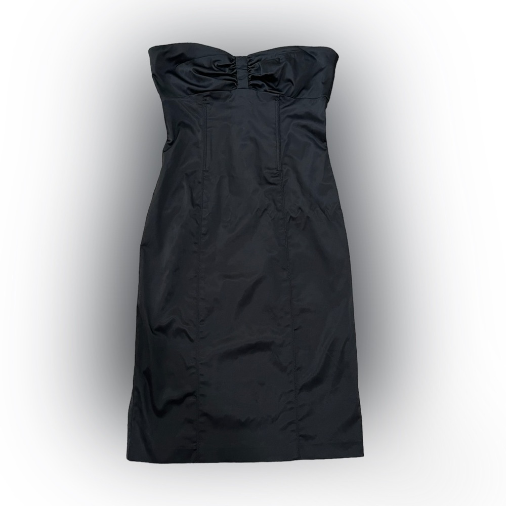 👗 🌺🌿💓Strapless Black dress with sweetheart neckline size XS